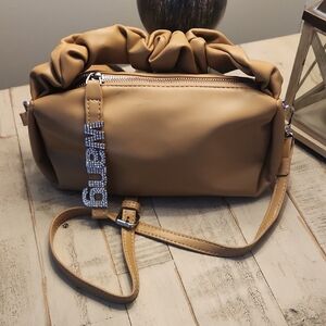 Elegant Camel Crossbody Bag